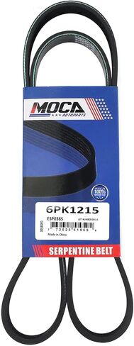 6PK1215 EPDM Serpentine Belt fit 2017-2019 for Nissan Sentra 1.6L/1.8L, 2015-2017 for Chevrolet City Express 2.0L, 1993 for Asuna Sunfire 1.8L in Kuwait
