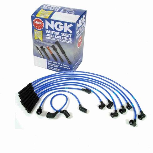 Sixity Auto NGK Spark Plug Wire Set Compatible with Nissan 720 2.0L 2.2L 2.4L L4 1981-1986 in Kuwait