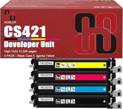 CS421 Developer Units Compatible for Lexmark 78C0D10 78C0D20 78C0D30 78C0D40 Developer Units Work for Lexmark C2240 C2325 C2425 C2535 CS521 CS421 CX421 CX522 Printer in Saudi Arabia