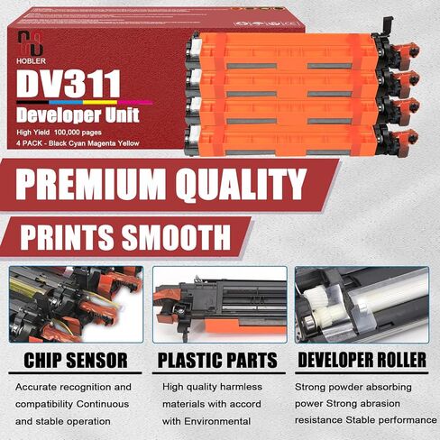 VERIMP DV311 Developer Unit Compatible for Konica Minolta DV-311 A0XV03D A0XV0KD A0XV0ED A0XV08D Developer Unit Work for Bizhub C220 C280 C360 C7722 C7728 Printers, blue in Saudi Arabia