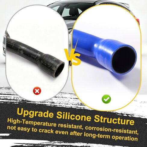 Cold Side Boost Pipe Compatible with Ford MK2 Focus ST225, Upgrade One-Piece Intercooler Pipe Kit with Symposer Outlet in Kuwait