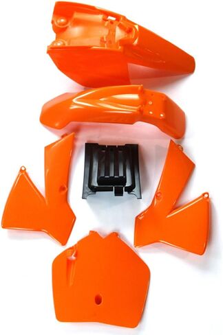 Orange Plastic Body Fender Fairing Kit Kits For KTM50 Mini Senior Junior Adventure SX SR JR KTM 50cc in Kuwait