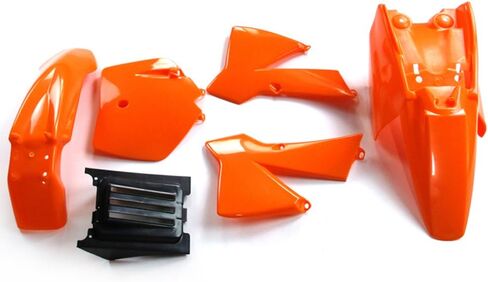 Orange Plastic Body Fender Fairing Kit Kits For KTM50 Mini Senior Junior Adventure SX SR JR KTM 50cc in Kuwait