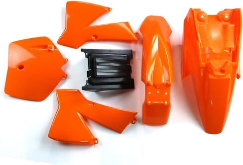 Orange Plastic Body Fender Fairing Kit Kits For KTM50 Mini Senior Junior Adventure SX SR JR KTM 50cc in Kuwait