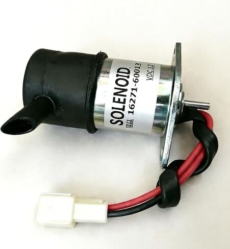 Fuel Stop Solenoid Valve 16271-60013 1627160013 Compatible for Kubota D1105 D1305 V1505 Engine in Kuwait
