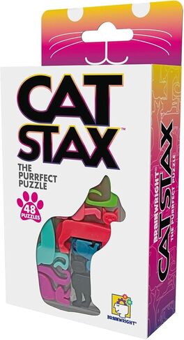 Brainwright - Cat STAX - The Purrfect Puzzle with 48 Unique Challenges in Saudi Arabia