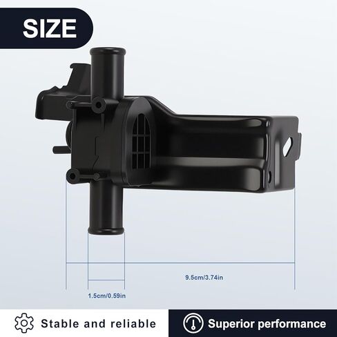 Heater Control Valve (with Bracket) Compatible with Accord 2003-2007, Prelude 1988-1991, TSX 2008-2010 Replace 79710SDCA01, 79710SF1A02 in Kuwait