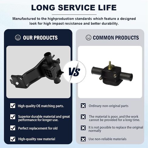 Heater Control Valve (with Bracket) Compatible with Accord 2003-2007, Prelude 1988-1991, TSX 2008-2010 Replace 79710SDCA01, 79710SF1A02 in Kuwait