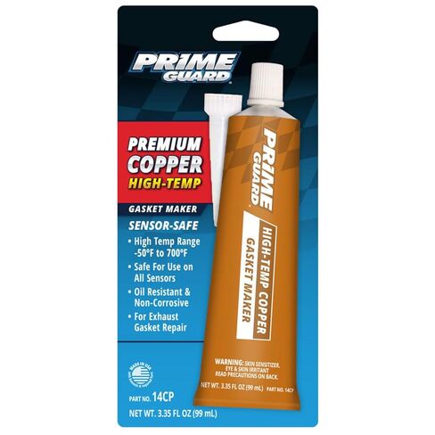 Prime Guard Premium Copper High-Temp Gasket Maker - 3.35 Ounce in Saudi Arabia