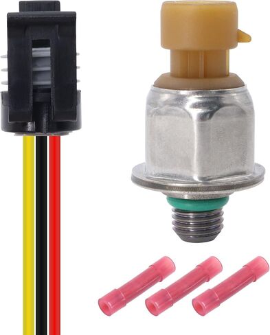 مستشعر ضغط التحكم بالحقن HiSport 6.0L - متوافق مع Ford E-350 E-450 Super Duty 2004-2010 F-250 F-350 F-450 Super Duty F-550 2003-2007 E-350 Club Wagon 2004-2005 - استبدال 1845428C92 in Kuwait