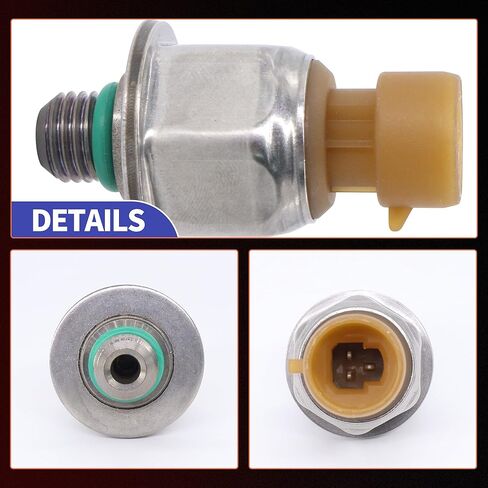 مستشعر ضغط التحكم بالحقن HiSport 6.0L - متوافق مع Ford E-350 E-450 Super Duty 2004-2010 F-250 F-350 F-450 Super Duty F-550 2003-2007 E-350 Club Wagon 2004-2005 - استبدال 1845428C92 in Kuwait