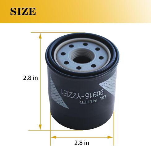 90915-YZZE1 Engine Oil Filter, 6-Pack Replacement for Toyota & Lexus – Fits Camry, Corolla, RAV4, Prius, Highlander, Avalon in Saudi Arabia