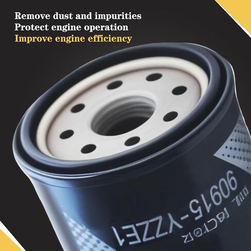 90915-YZZE1 Engine Oil Filter, 6-Pack Replacement for Toyota & Lexus – Fits Camry, Corolla, RAV4, Prius, Highlander, Avalon in Saudi Arabia