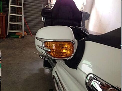 شبكات من Topteng Goldwing من الكروم بمرآة خلفية مناسبة لهوندا GL1800 2001-2011 in Kuwait