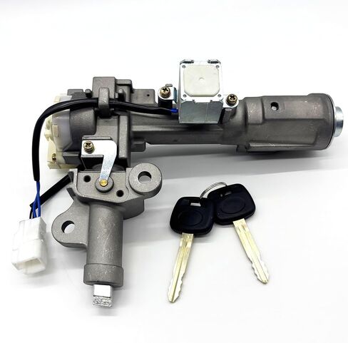 69057-0E010 مجموعة أسطوانة قفل مفتاح الإشعال مع 2 مفاتيح رقاقة متوافقة مع Lexus RX330 2004-2006/RX350 2007-2009/RX400h 2006-2008 3.3L V6، استبدال # 45020-48-2 in Kuwait