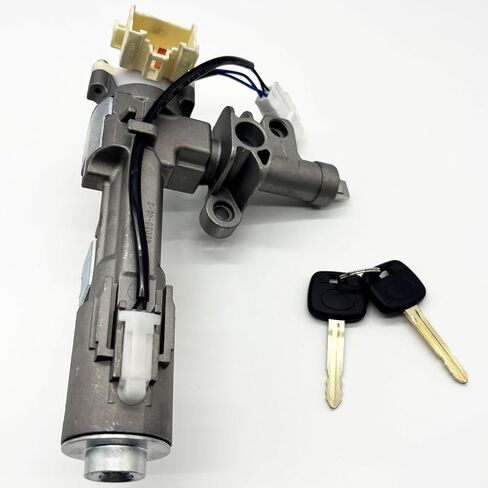69057-0E010 مجموعة أسطوانة قفل مفتاح الإشعال مع 2 مفاتيح رقاقة متوافقة مع Lexus RX330 2004-2006/RX350 2007-2009/RX400h 2006-2008 3.3L V6، استبدال # 45020-48-2 in Kuwait