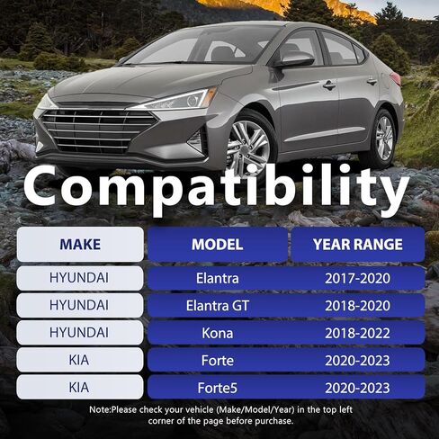 Control Arms, 10PCS Front Lower Ball Joints Sway Bar Links Tie Rod Ends Boots Suspension Kit Compatible With 2017-2020 Hyundai Elantra 2018-2022 Kona 2020-2023 Kia Forte Forte5 in Kuwait