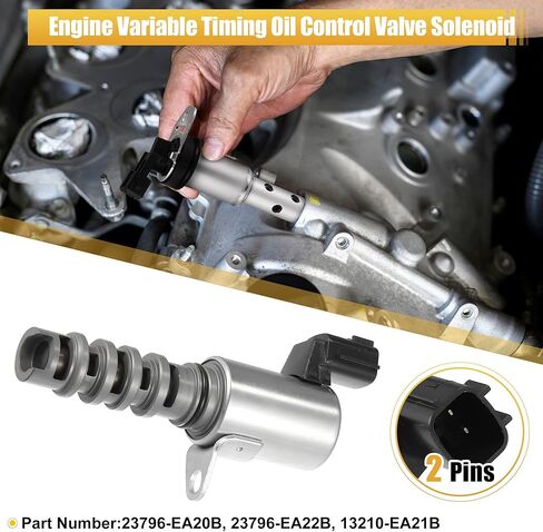 X AUTOHAUX 23796-ED00D Variable Valve Timing Solenoid VVT for NISSAN Almera 1.6L 2012-2014 Engine Camshaft Oil Control Valve in Kuwait