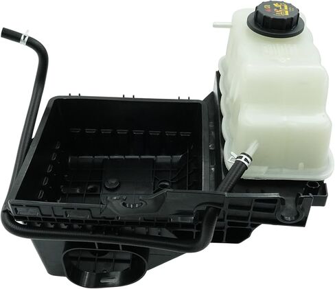 طقم خزان استرداد سائل التبريد الأمامي مع صينية فلتر هواء وأنابيب متوافقة مع 2011-2014 Ford F-150 2015-2017 Expedition 2015-2017 Lincoln Navigator OE 603-275 8C3Z8101A 9C3Z8101A in Kuwait