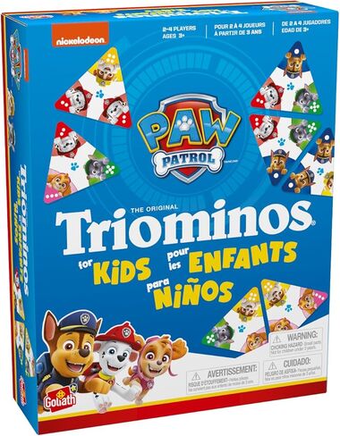 Goliath Paw Patrol Triominos for Kids Game | Classic Matching Game Teaches Colors and Numbers | 2-4 Players, Ages 3+ in Kuwait