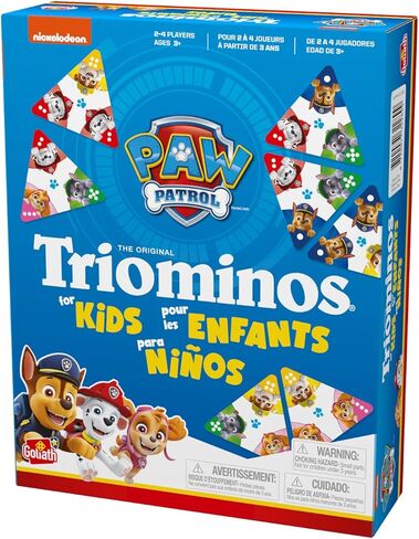 Goliath Paw Patrol Triominos for Kids Game | Classic Matching Game Teaches Colors and Numbers | 2-4 Players, Ages 3+ in Kuwait
