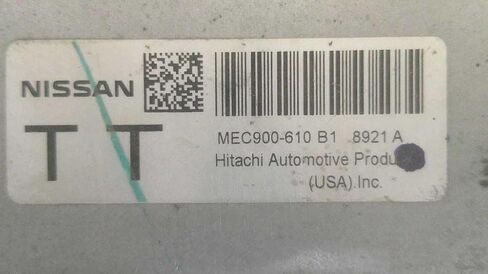 وحدة التحكم في المحرك ECM تناسب 2009 09 متوافقة مع نيسان فيرسا MEC900610B1 MEC900-610 B1 in Kuwait