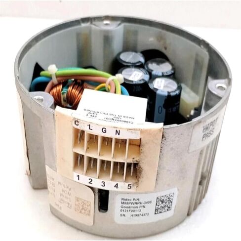 Replacement for NIDEC M55PWNRH-3405 Programmable ECM Module ONLY 0131F00113 CW LE Used #Z837 Compatible with M55PWNRH-3405. in Kuwait