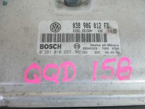 Engine ECM Control Module 1.9L Fits 02 Compatible with Jetta Golf 038 906 012 FD 038906012FD in Kuwait