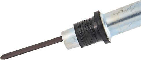 JEGS Locking Transmission Dipstick | Fits 4L80E Transmissions | Made In USA | Gold Iridited Dipstick Tube | Black Plastic Handle | Bellhousing Mount in Kuwait