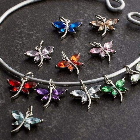 Bead Landing 12 Packs: 12 ct. (144 total) Charmalong™ Silver Dragonfly Charms in Kuwait