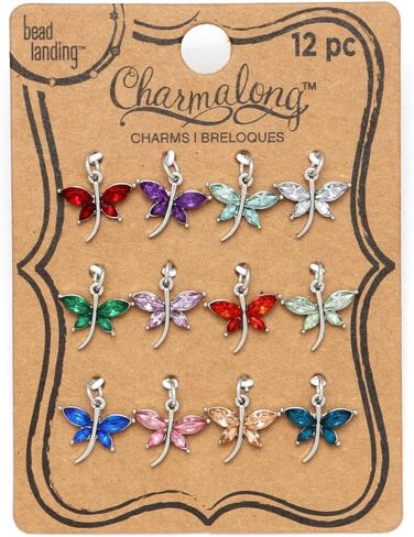 Bead Landing 12 Packs: 12 ct. (144 total) Charmalong™ Silver Dragonfly Charms in Kuwait