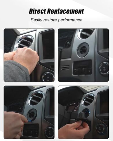 4WD 2-Speed 4x4 Transfer Case Control Switch Knob Fit for Ford F-150 2012–2014 Expedition 2015–2017 Mark LT 2012-2014, Black Manual Rotary Part Replace CL3Z-14B166-DA in Kuwait