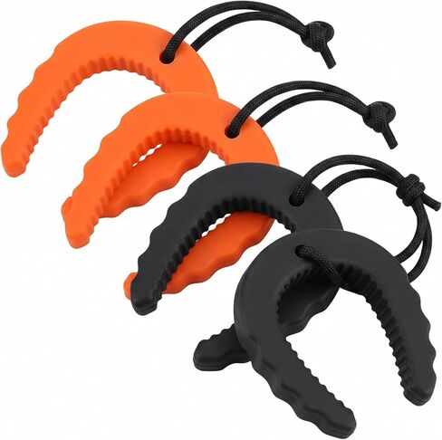 4 Pcs First Responder Door Stop,Rubber Door Wedge with Nylon Cord for Law Enforcement,Firefighter,Emergency Medical Services Gear in Saudi Arabia