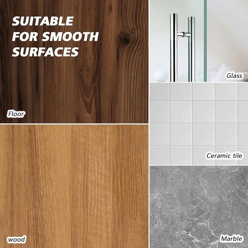2Pcs Clear Floor Door Stopper Invisible Rubber Doorstops Acrylic Door Bumpers Self-Adhesive Floor Doors Buffers for Wood Tiles Carpets Surface Home Office in Kuwait