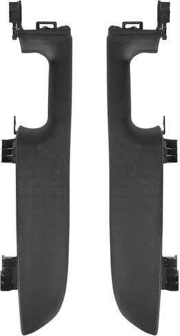 Front Door Armrest Driver Passenger Side (Black 1 Pair) Compatible with Chevy Silverado 1500/ GMC Sierra 1500 2004-2007/ Avalanche 2003-2006 Accessories Parts Replaces 88981547 in Saudi Arabia