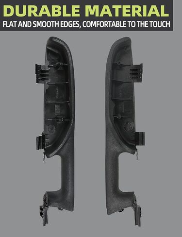 Front Door Armrest Driver Passenger Side (Black 1 Pair) Compatible with Chevy Silverado 1500/ GMC Sierra 1500 2004-2007/ Avalanche 2003-2006 Accessories Parts Replaces 88981547 in Saudi Arabia