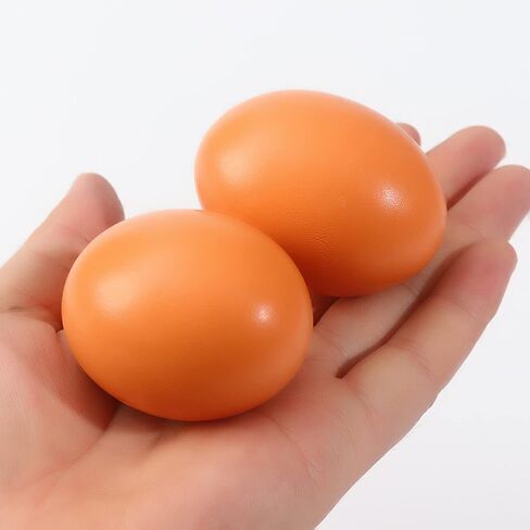 5 PCS Fake Eggs Wooden Eggs Dummy Eggs Nest Eggs in Saudi Arabia