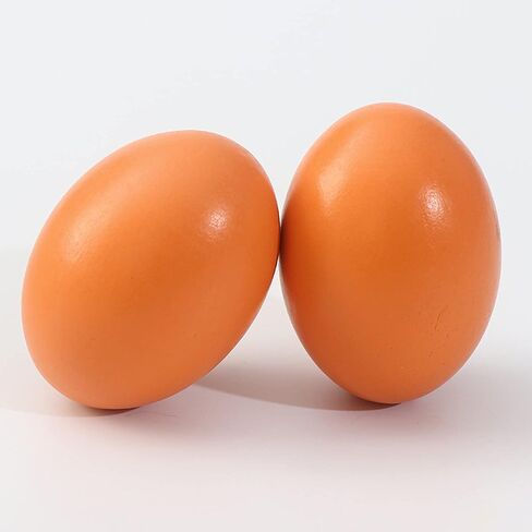 5 PCS Fake Eggs Wooden Eggs Dummy Eggs Nest Eggs in Saudi Arabia