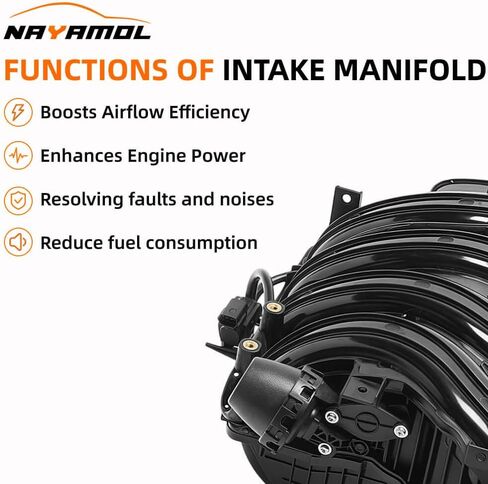 Intake Manifold 283102GGA0 Compatible with Hyundai Sonata 15-19 Tucson 18-21 Santa Fe 17-20 Kia Optima 16-20 Sportage 17-22 Sorento 16-20 2.4L Engine 28310-2GGA0 in Saudi Arabia