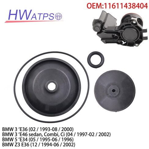 11611438404 مشبع الهواء DISA صمام غشاء O-حلقة 11611247202 لسيارات BMW E36 318i 318is 318ti Z3 رودستر in Kuwait