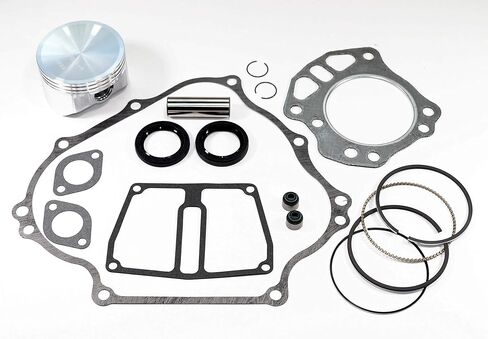 متوافق مع مجموعة إعادة بناء محرك Kawasaki Mule 600/610 / SX مع مكبس كبير الحجم، وحلقات مكبس كبيرة الحجم، ودبوس المكبس، وأختام الزيت، وحشوات in Kuwait