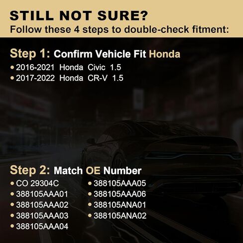 ضاغط مكيف الهواء CO 29304C مع قابض متوافق مع Honda Civic 2016-2021، CR-V 2017-2022، يناسب محرك 1.5 لتر فقط، CO 29304C، 198277 in Kuwait