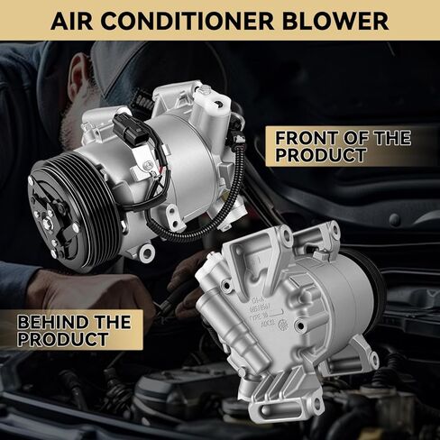 ضاغط مكيف الهواء CO 29304C مع قابض متوافق مع Honda Civic 2016-2021، CR-V 2017-2022، يناسب محرك 1.5 لتر فقط، CO 29304C، 198277 in Kuwait