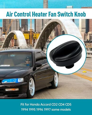 79581-SV4-A01 2PC Air Control Heater Fan Switch Knob Fit for Honda Accord CD2 CD4 CD5 1994-1997, 77200SV4A010M1 in Saudi Arabia
