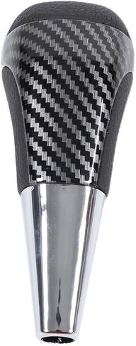 Car Gear Shift Knob Head Replacement Compatible with Toyota Hilux 2016 2017 2018 2019 2020 2021 2022 Tacoma Cruiser Prado Fortuner (Black Carbon Fiber) in Kuwait