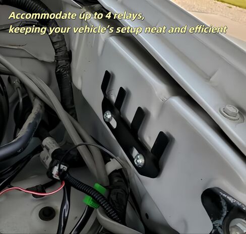Bolt-On Relay Holder,Auxiliary Relay Box Holder Kits Compatible with 2005-2023 Toyota Tacoma in Saudi Arabia
