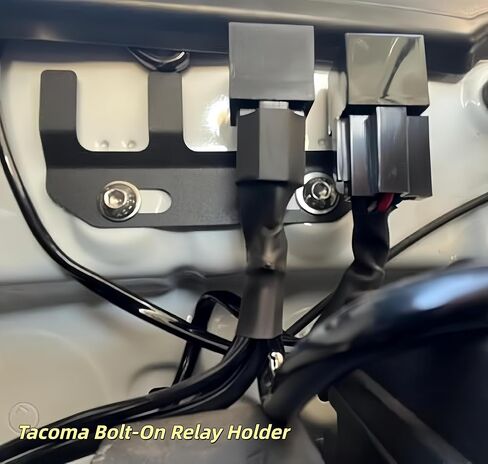 Bolt-On Relay Holder,Auxiliary Relay Box Holder Kits Compatible with 2005-2023 Toyota Tacoma in Saudi Arabia