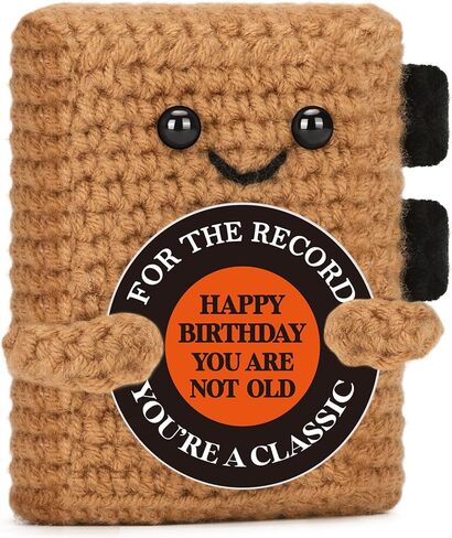 Gifts for Teen Boys, Encouragement Gift for Men Friend Boyfriend Him Husband Graduation New Job Promotion,You Rock Crochet Vinyl, Cute Music Lover Desk Decor for College Student Teacher Male in Saudi Arabia