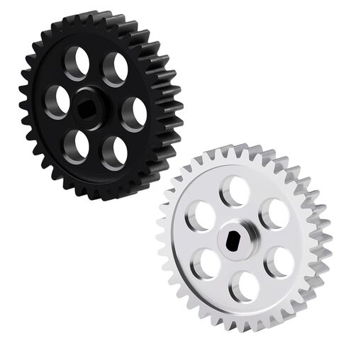 Metal 34T and 36T Speed Transmission Main Gear Set for LOSI 1:24 Micro-B 2WD Buggy RTR 1:28 Micro-T 2S 2WD RTR Stadium Truck Upgrade Parts in Kuwait