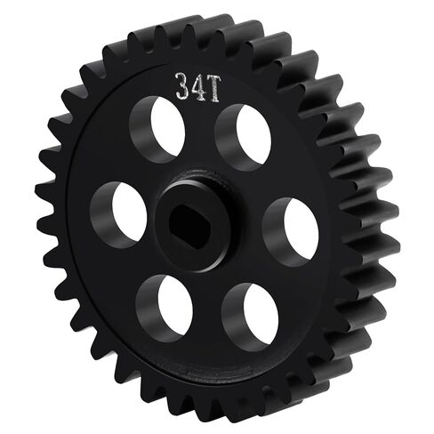 Metal 34T and 36T Speed Transmission Main Gear Set for LOSI 1:24 Micro-B 2WD Buggy RTR 1:28 Micro-T 2S 2WD RTR Stadium Truck Upgrade Parts in Kuwait